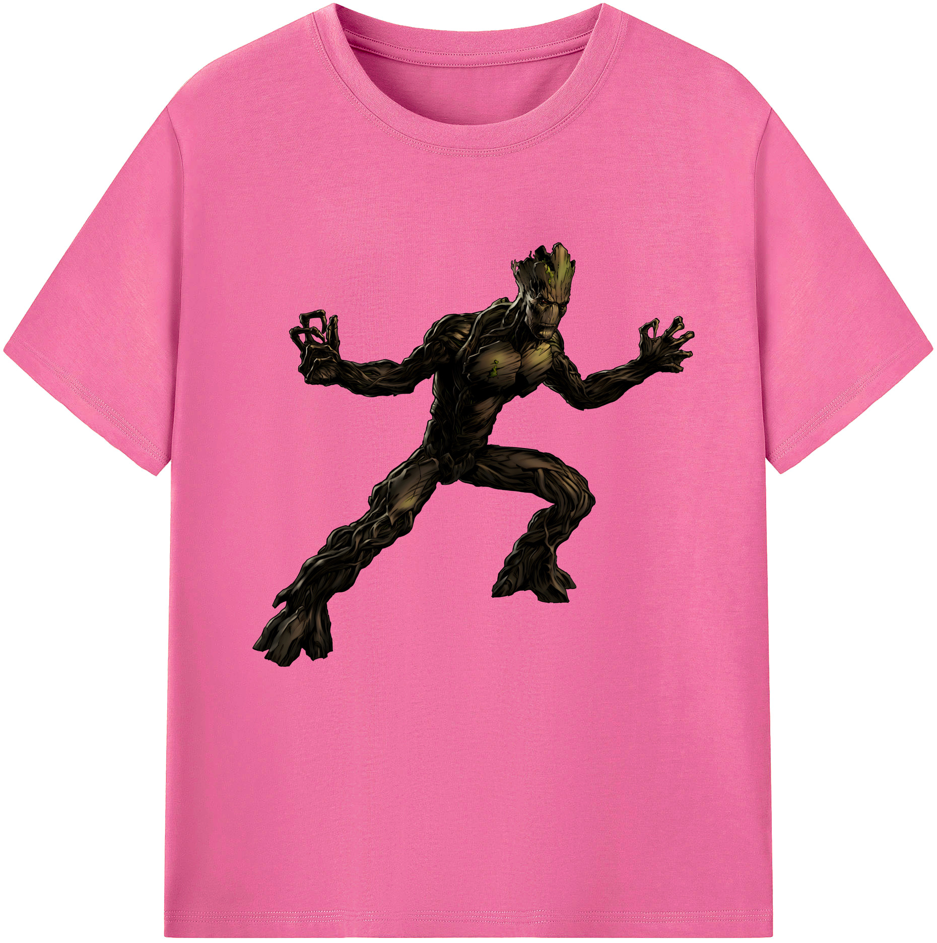 （画像用） アベンジャーズ The Avengers レディースカジュアルプリントTシャツ（綿100％）